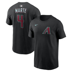 MLB Ketel Marte Arizona Diamondbacks Nike Name & Number T-Shirt