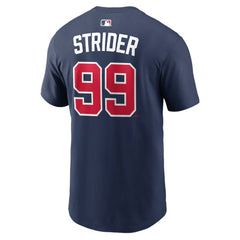 MLB Spencer Strider Atlanta Braves Nike Name & Number T-Shirt