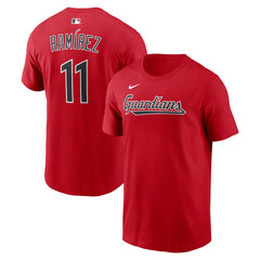 MLB José Ramírez Cleveland Guardians Nike Name & Number T-Shirt