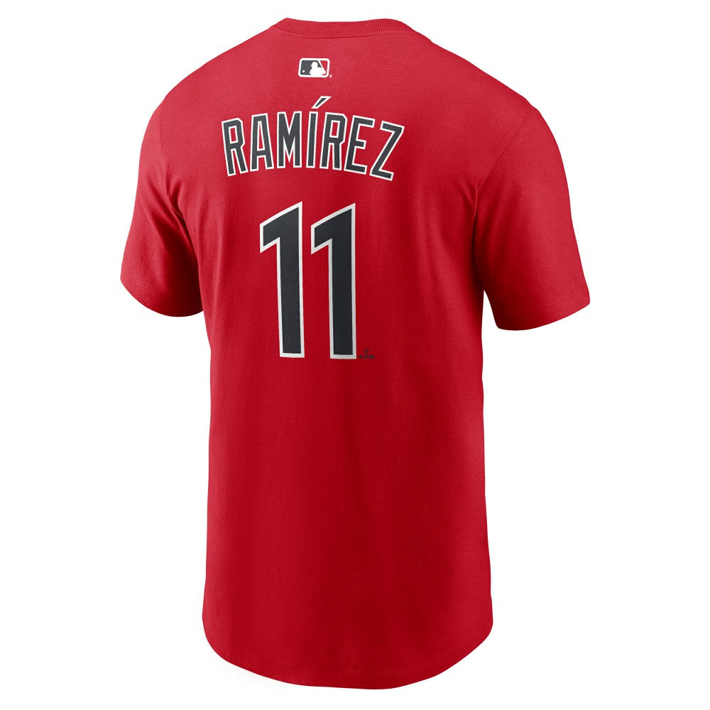 MLB José Ramírez Cleveland Guardians Nike Name & Number T-Shirt