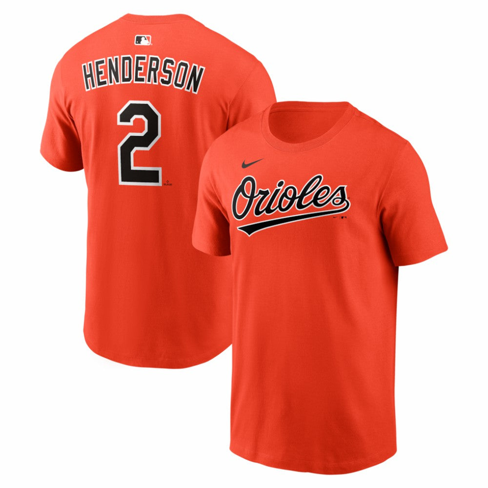 MLB Gunnar Henderson Baltimore Orioles Nike  Name & Number T-Shirt