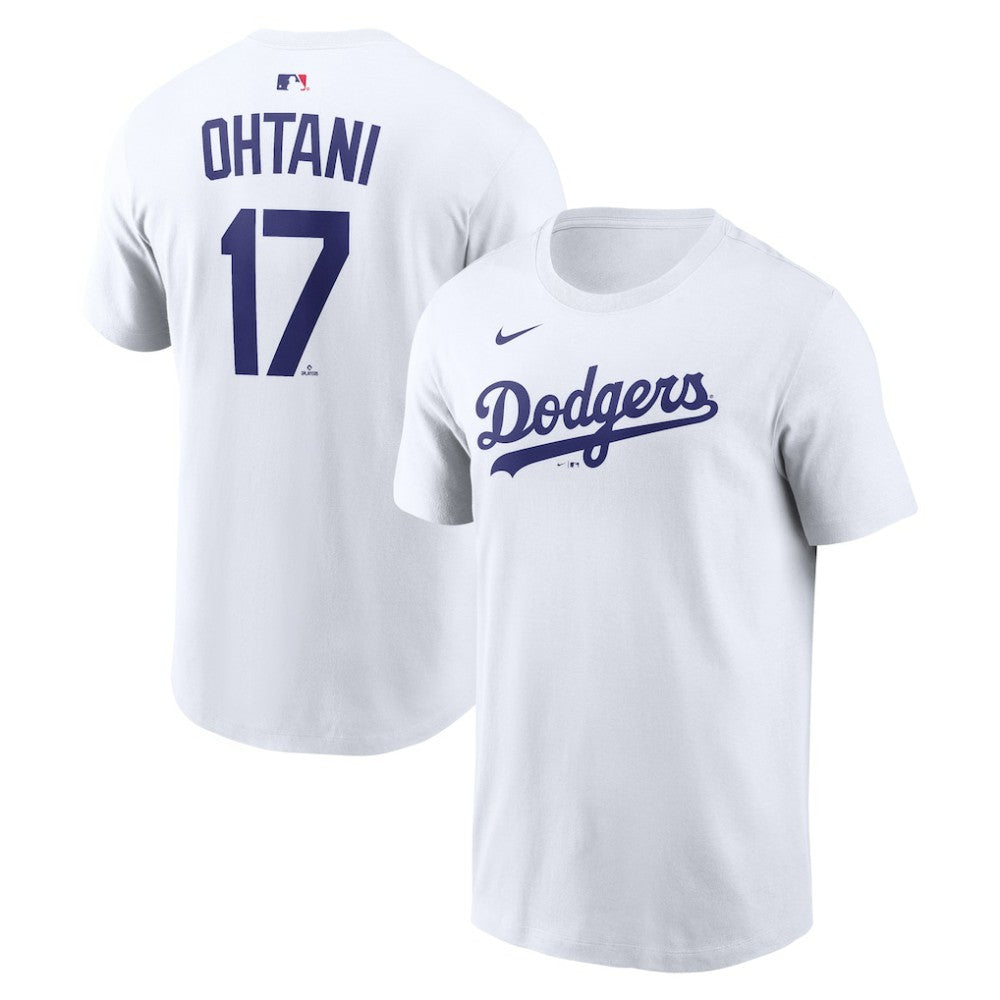 MLB Shohei Ohtani Los Angeles Dodgers Nike Name & Number T-Shirt