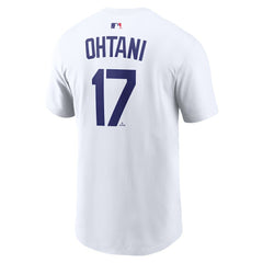 MLB Shohei Ohtani Los Angeles Dodgers Nike Name & Number T-Shirt