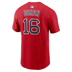 MLB Jarren Duran Boston Red Sox Nike Name & Number T-Shirt