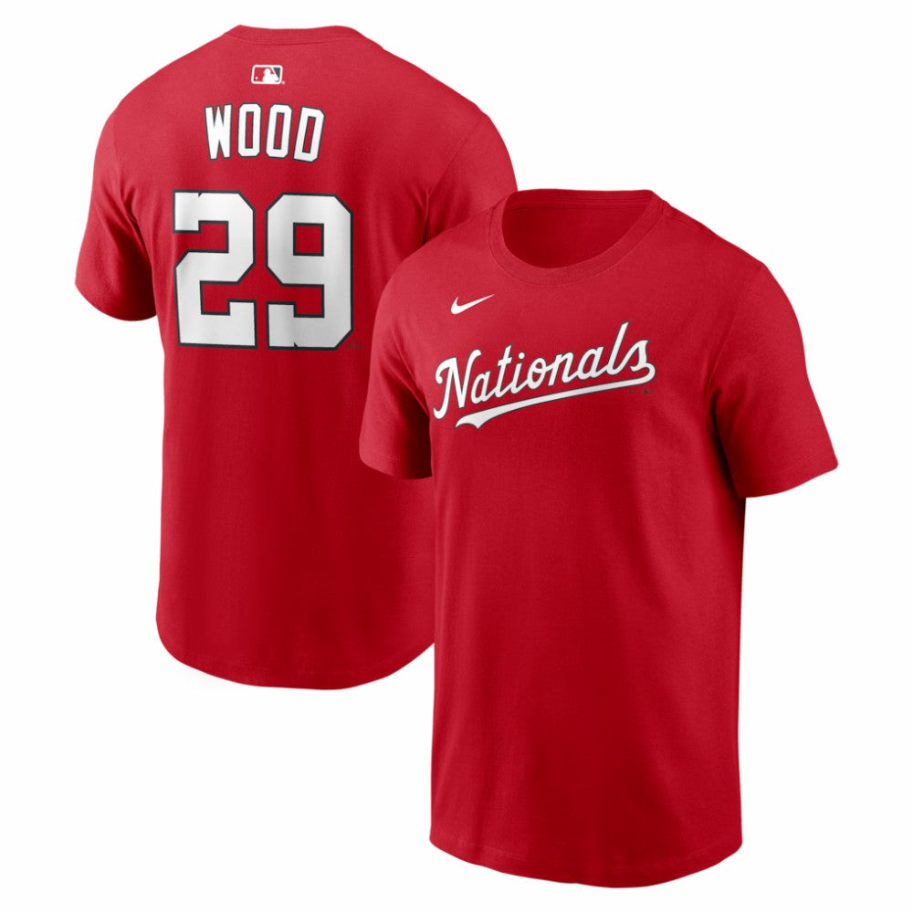 MLB James Wood Washington Nationals Nike Home Name & Number T-Shirt