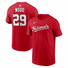 MLB James Wood Washington Nationals Nike Home Name & Number T-Shirt