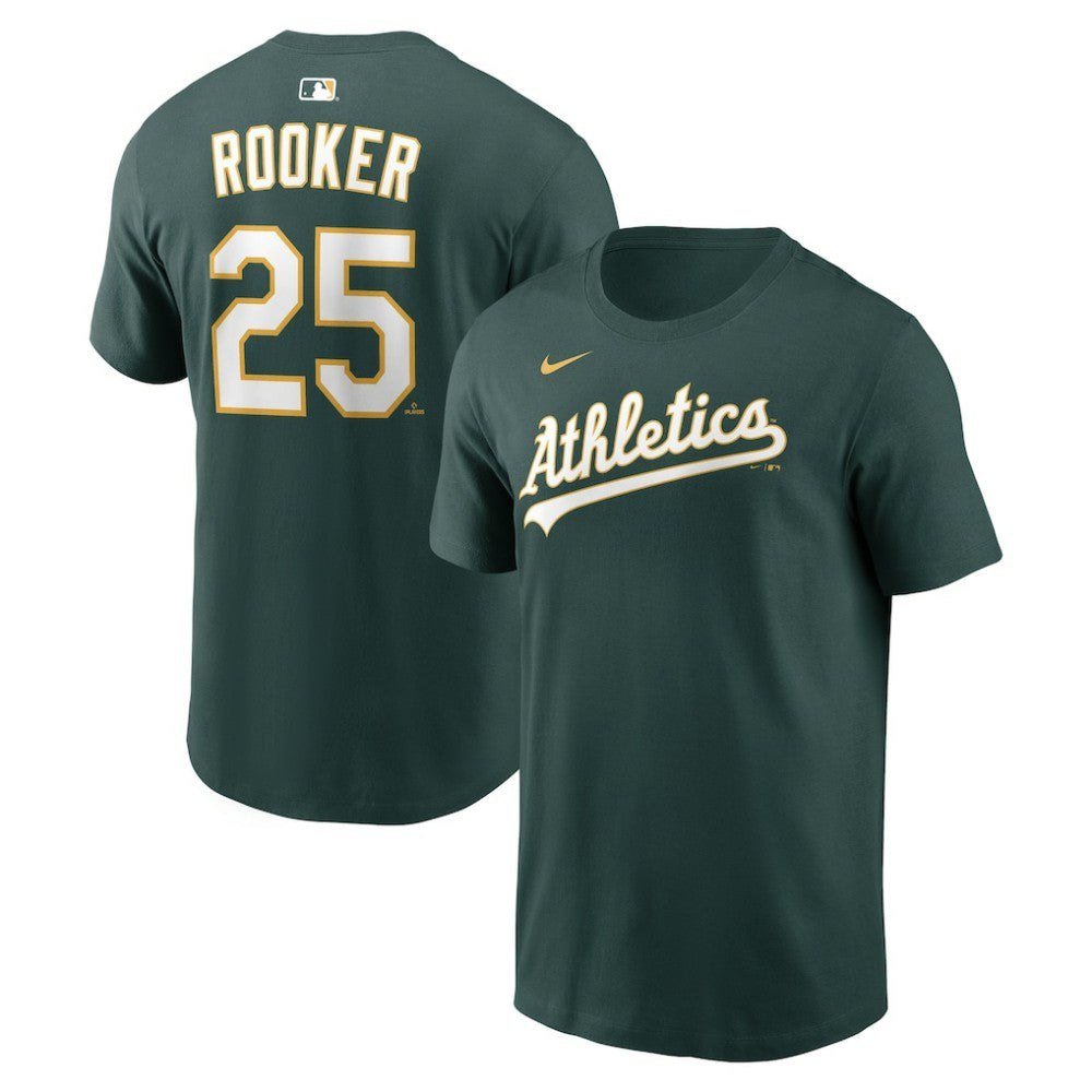 MLB Brent Rooker Athletics Nike Home Name & Number T-Shirt