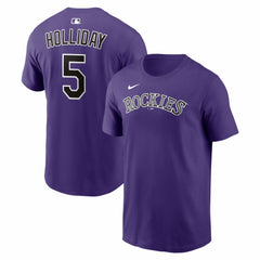 MLB Matt Holliday Colorado Rockies Nike Cooperstown Collection Name & Number T-Shirt