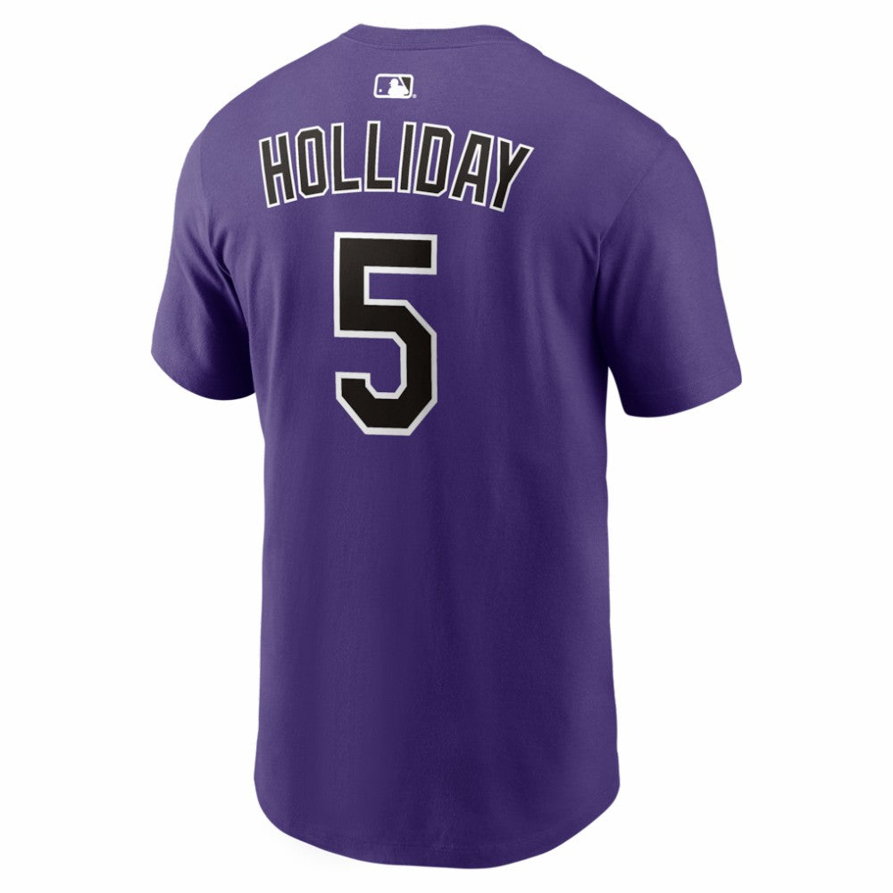 MLB Matt Holliday Colorado Rockies Nike Cooperstown Collection Name & Number T-Shirt