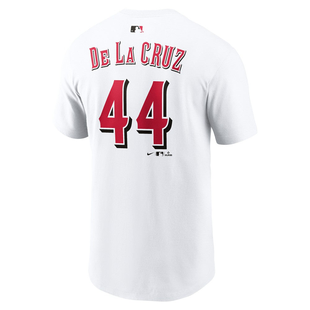 MLB Elly De La Cruz Cincinnati Reds Nike Name & Number T-Shirt
