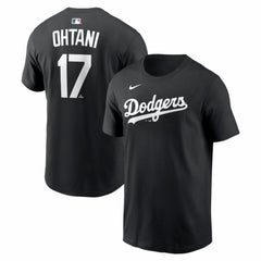 MLB Shohei Ohtani Los Angeles Dodgers Nike Name & Number T-Shirt