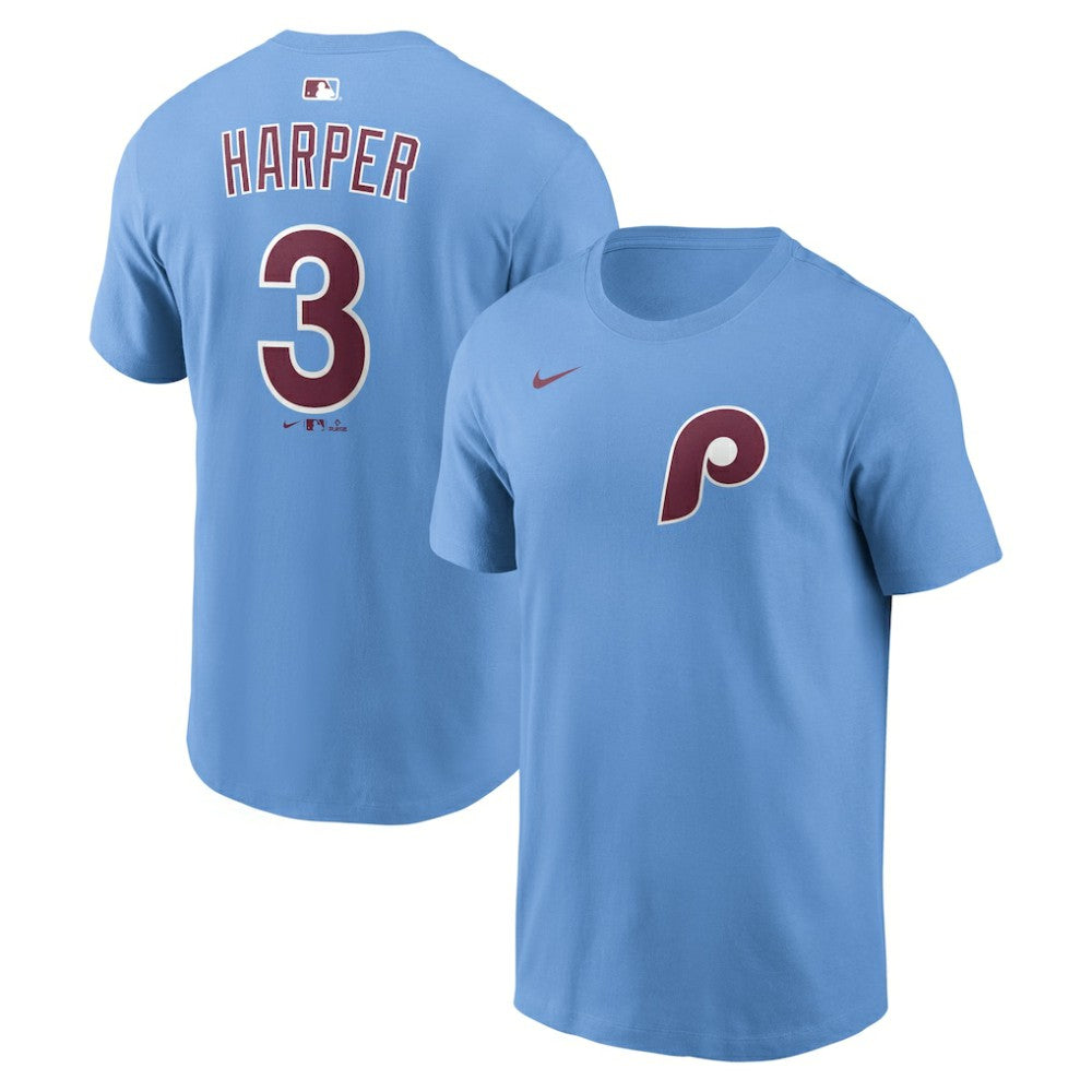 MLB Bryce Harper Philadelphia Phillies Nike Name & Number T-Shirt