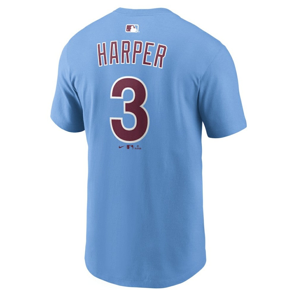 MLB Bryce Harper Philadelphia Phillies Nike Name & Number T-Shirt