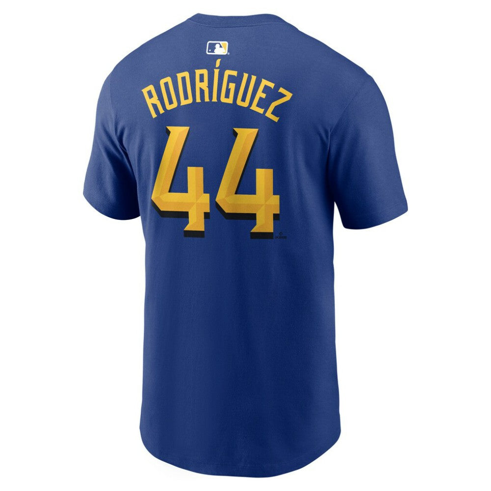 MLB Julio Rodríguez Seattle Mariners Nike City Connect Name & Number T-Shirt