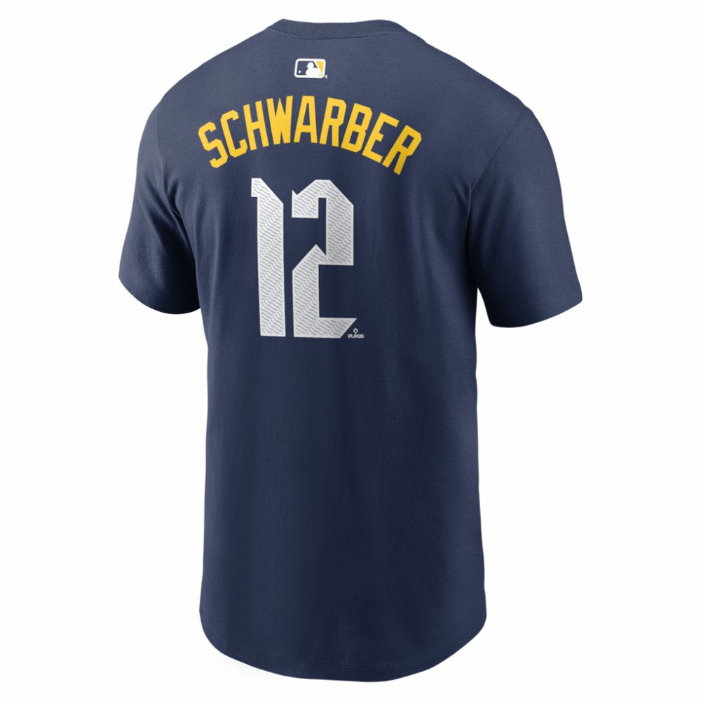 MLB Kyle Schwarber Philadelphia Phillies Nike City Connect Name & Number T-Shirt