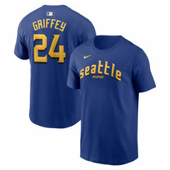 MLB Ken Griffey Jr. Seattle Mariners Nike City Connect Name & Number T-Shirt