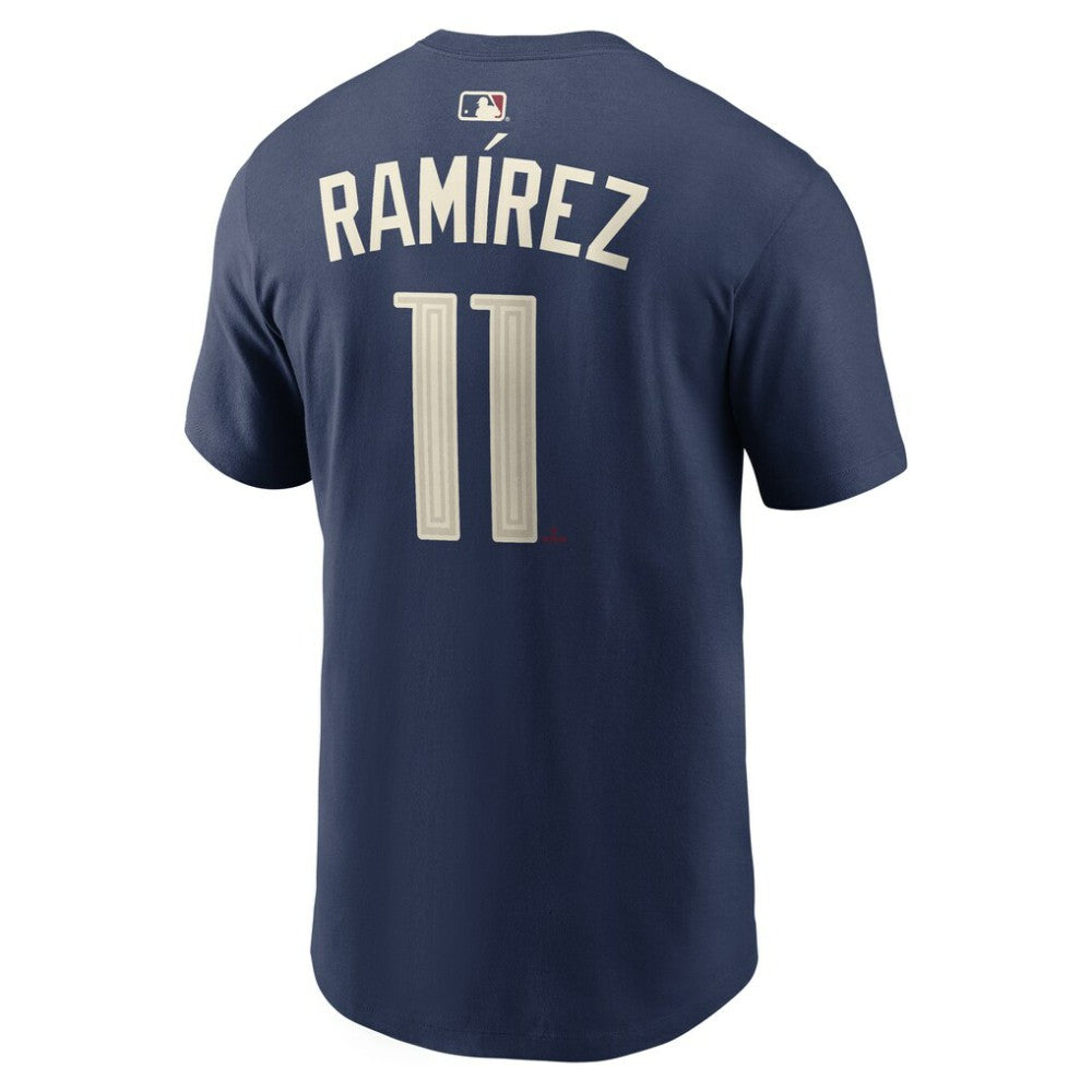 MLB José Ramírez Cleveland Guardians Nike City Connect Name & Number T-Shirt