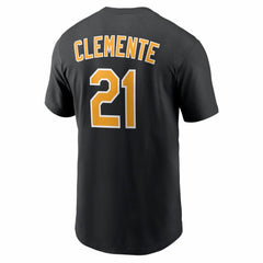 MLB Roberto Clemente Pittsburgh Pirates Nike Cooperstown Collection Name & Number T-Shirt