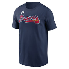 MLB Greg Maddux Atlanta Braves Nike Cooperstown Collection Name & Number T-Shirt