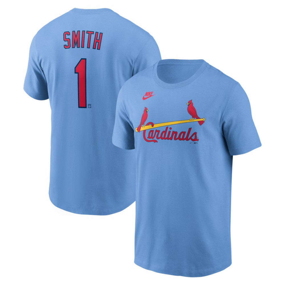 MLB Ozzie Smith St. Louis Cardinals Nike Cooperstown Collection Name & Number T-Shirt