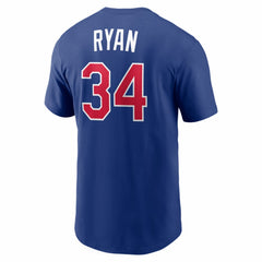 MLB Nolan Ryan Texas Rangers Nike Cooperstown Collection Name & Number T-Shirt