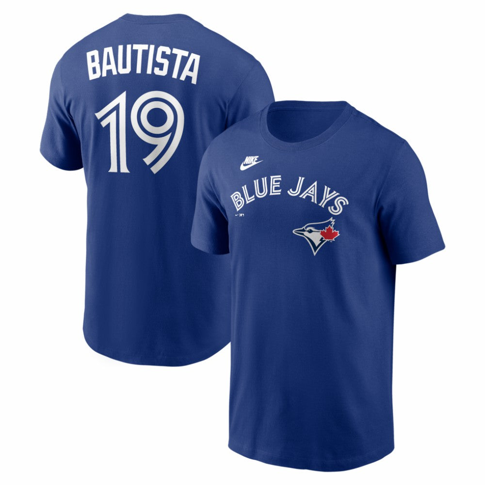 MLB Jose Bautista Toronto Blue Jays Nike Cooperstown Collection Name & Number T-Shirt