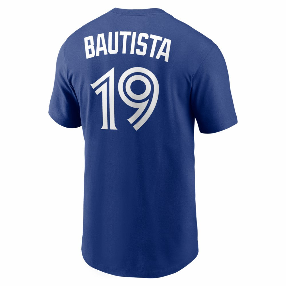 MLB Jose Bautista Toronto Blue Jays Nike Cooperstown Collection Name & Number T-Shirt