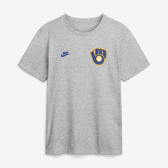 MLB Milwaukee Brewers Nike Cooperstown 2-Hit T-Shirt