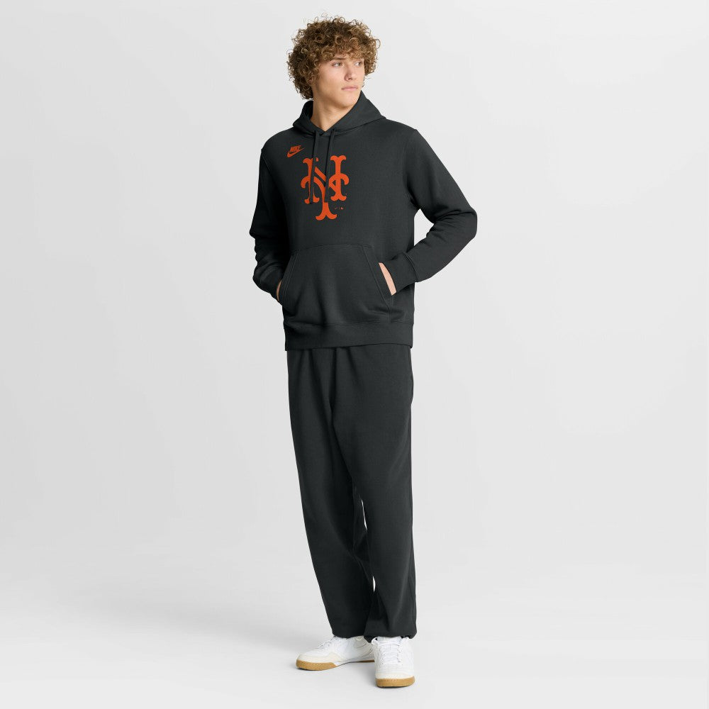 MLB New York Mets Nike Cooperstown Collection Logo Club Hoodie