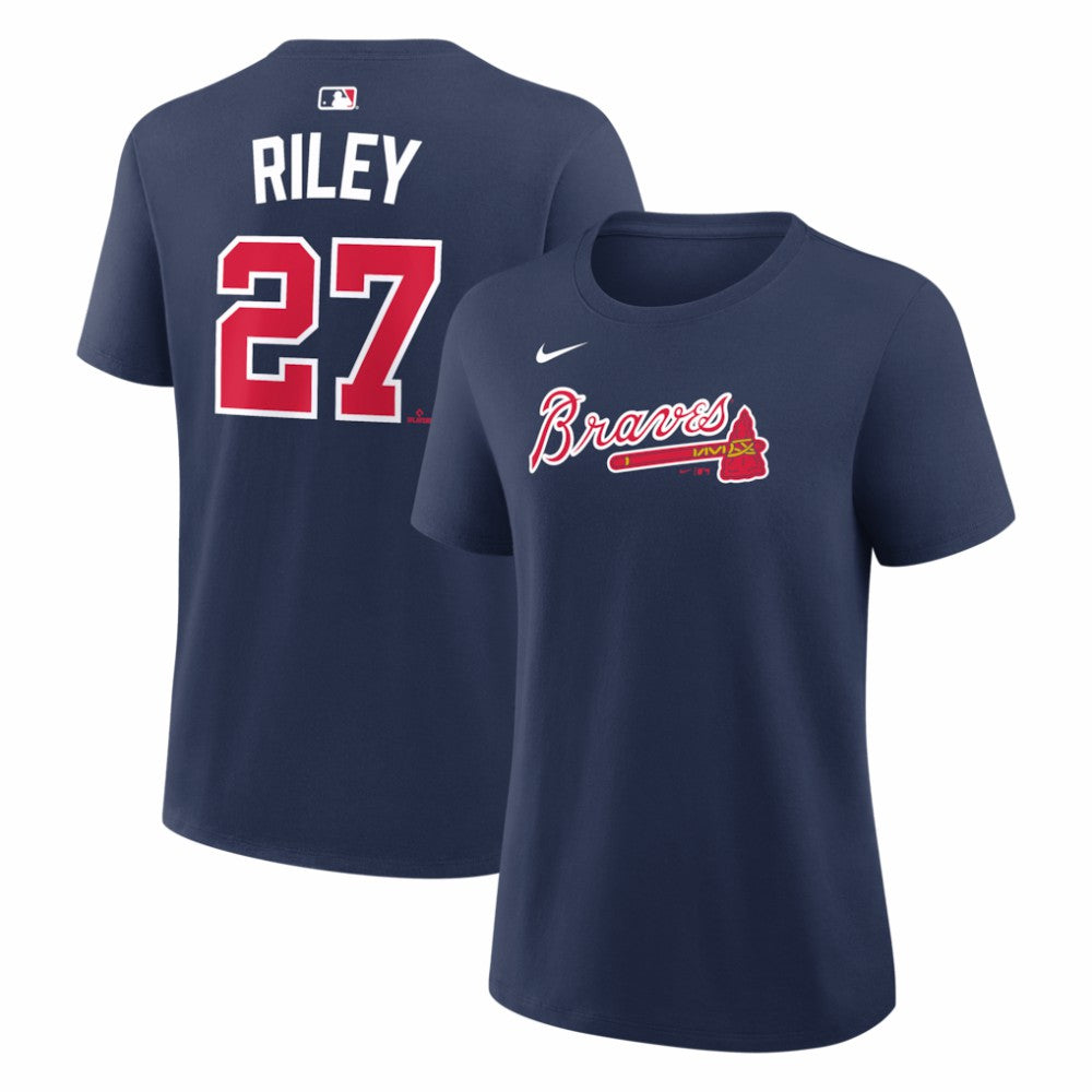 MLB Austin Riley Atlanta Braves Nike Women's Name & Number T-Shirt