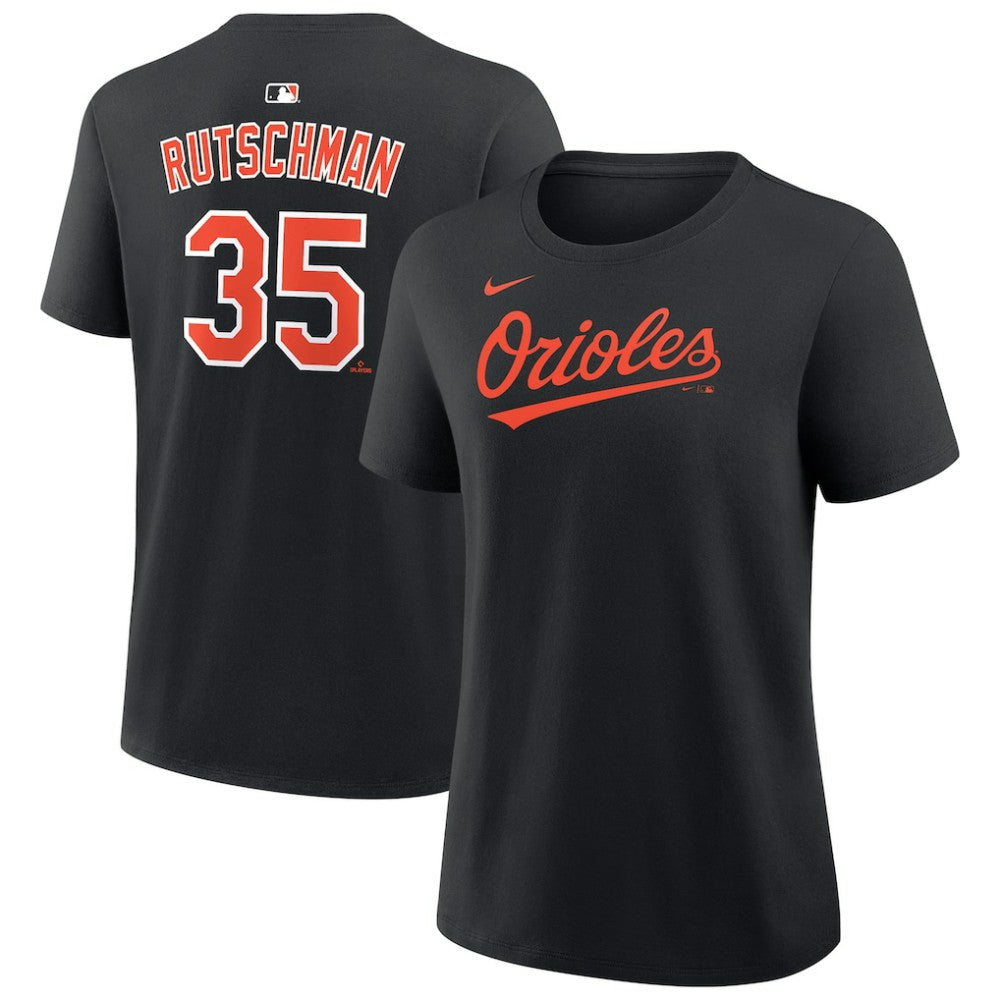 MLB Adley Rutschman Baltimore Orioles Nike Women's Name & Number T-Shirt