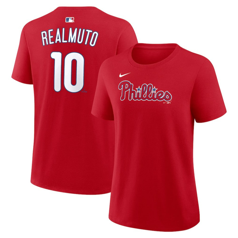 MLB J.T. Realmuto Philadelphia Phillies Nike Women's Name & Number T-Shirt
