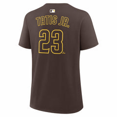 MLB Fernando Tatis Jr. San Diego Padres Nike Women's Name & Number T-Shirt