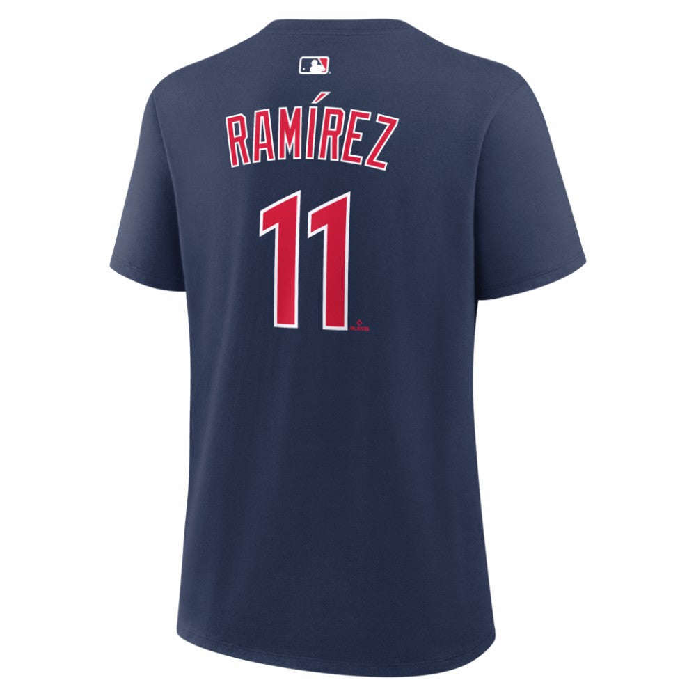 MLB José Ramírez Cleveland Guardians Nike Women's Name & Number T-Shirt