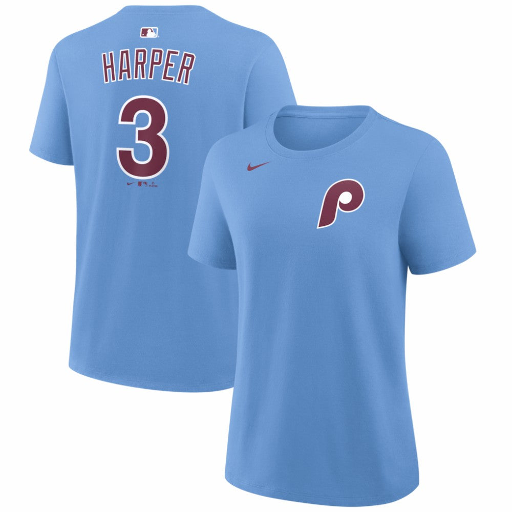 MLB Bryce Harper Philadelphia Phillies Nike Women's Name & Number T-Shirt