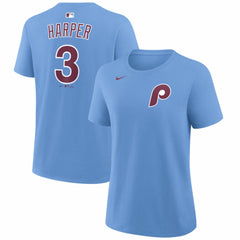 MLB Bryce Harper Philadelphia Phillies Nike Women's Name & Number T-Shirt