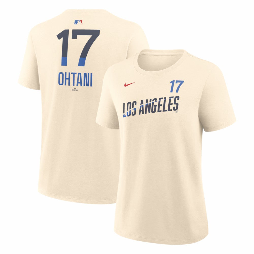 MLB Shohei Ohtani Los Angeles Dodgers Nike Women's City Connect Name & Number T-Shirt