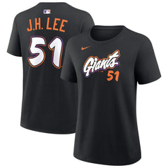 MLB Jung Hoo Lee San Francisco Giants Nike Women's City Connect Name & Number T-Shirt