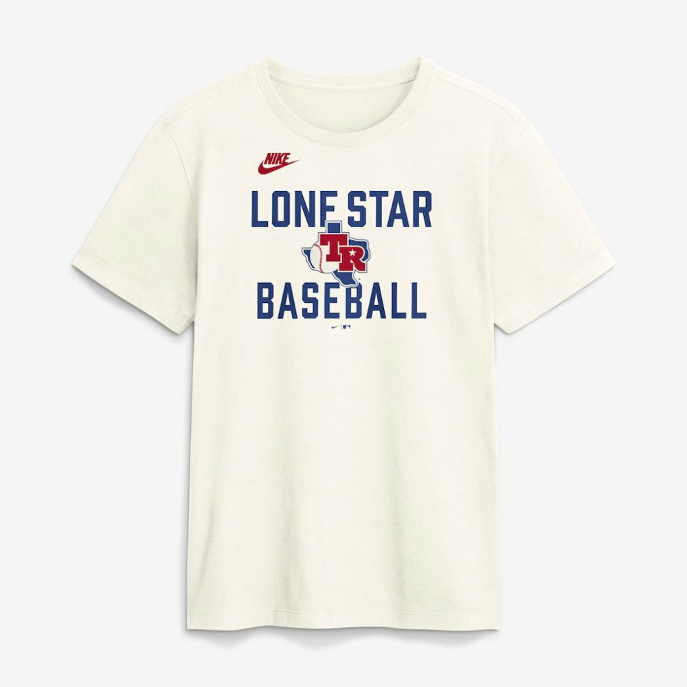 MLB Texas Rangers Nike Cooperstown Collection ‘70s-Inspired T-Shirt