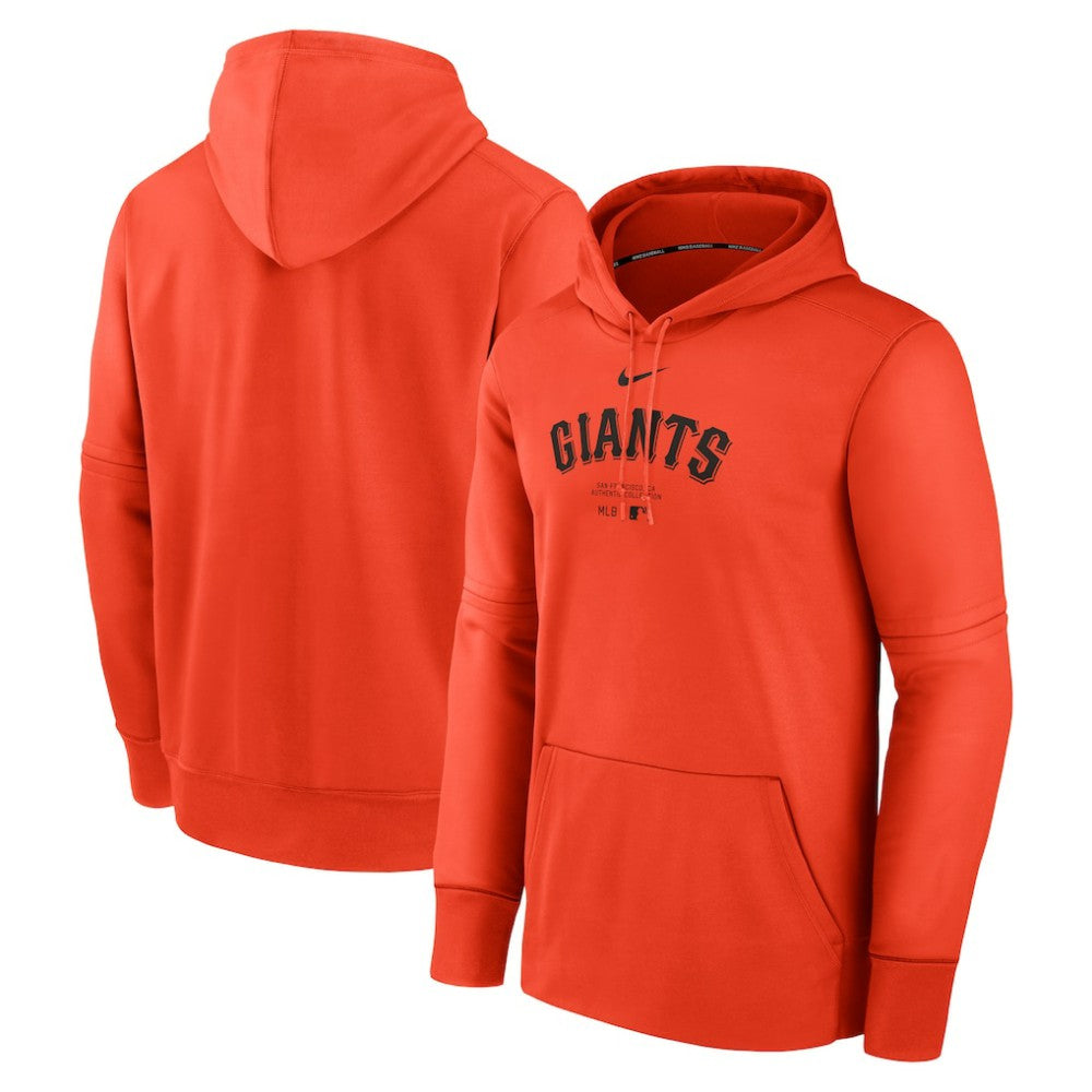 MLB San Francisco Giants Nike Authentic Collection Practice Performance Pullover Hoodie