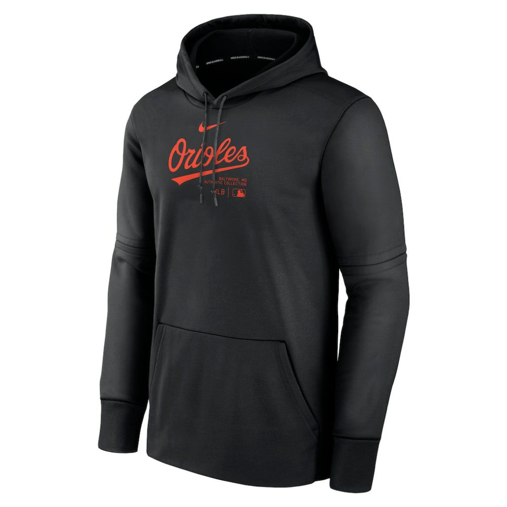 MLB Baltimore Orioles Nike Authentic Collection Practice Performance Pullover Hoodie
