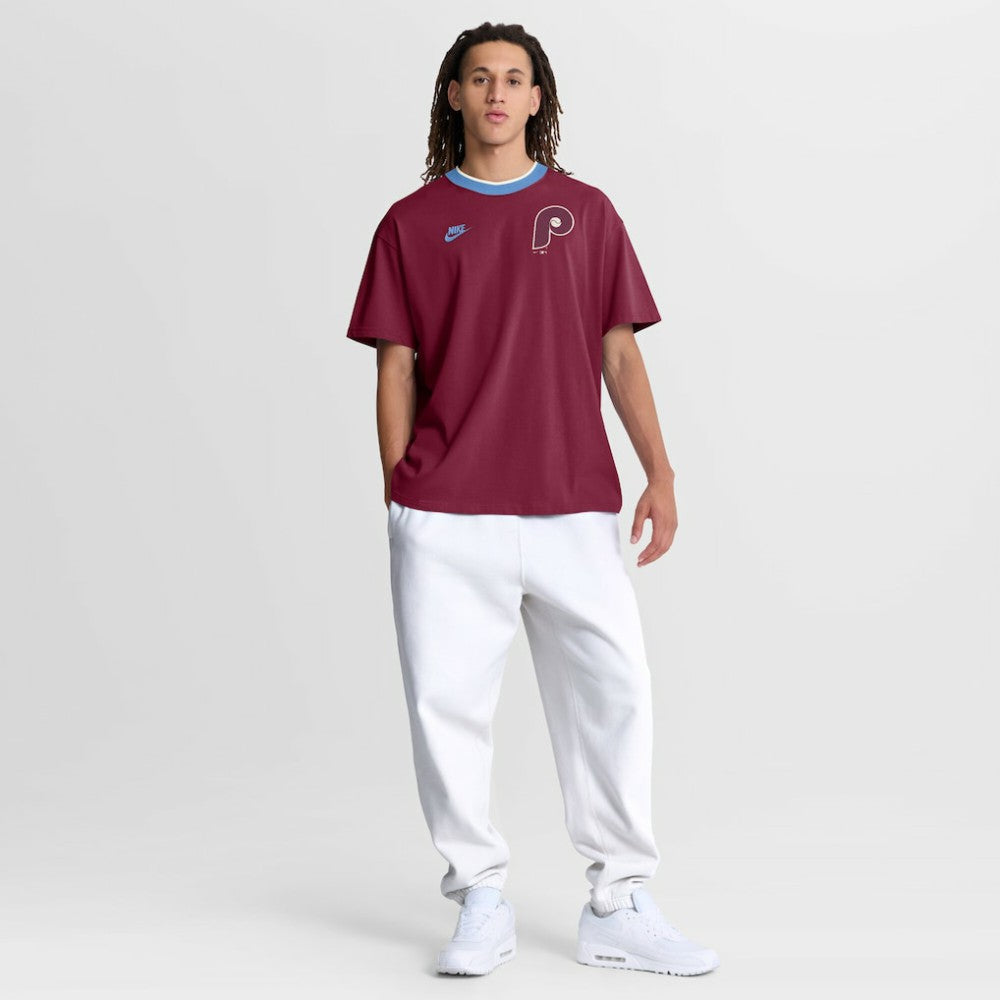 MLB Philadelphia Phillies Nike Cooperstown Collection Ringer T-Shirt
