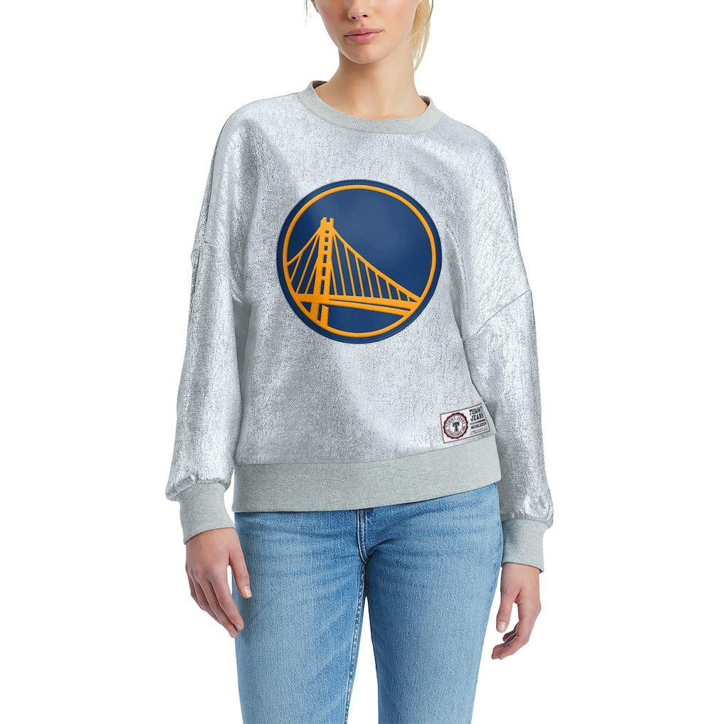 NBA Golden State Warriors Tommy Jeans Women's Tracy Pullover Sweatshirt sale