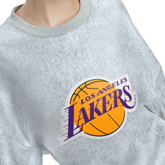 NBA Los Angeles Lakers Tommy Jeans Women's Tracy Pullover Sweatshirt