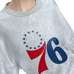 NBA Philadelphia 76ers Tommy Jeans Women's Tracy Pullover Sweatshirt