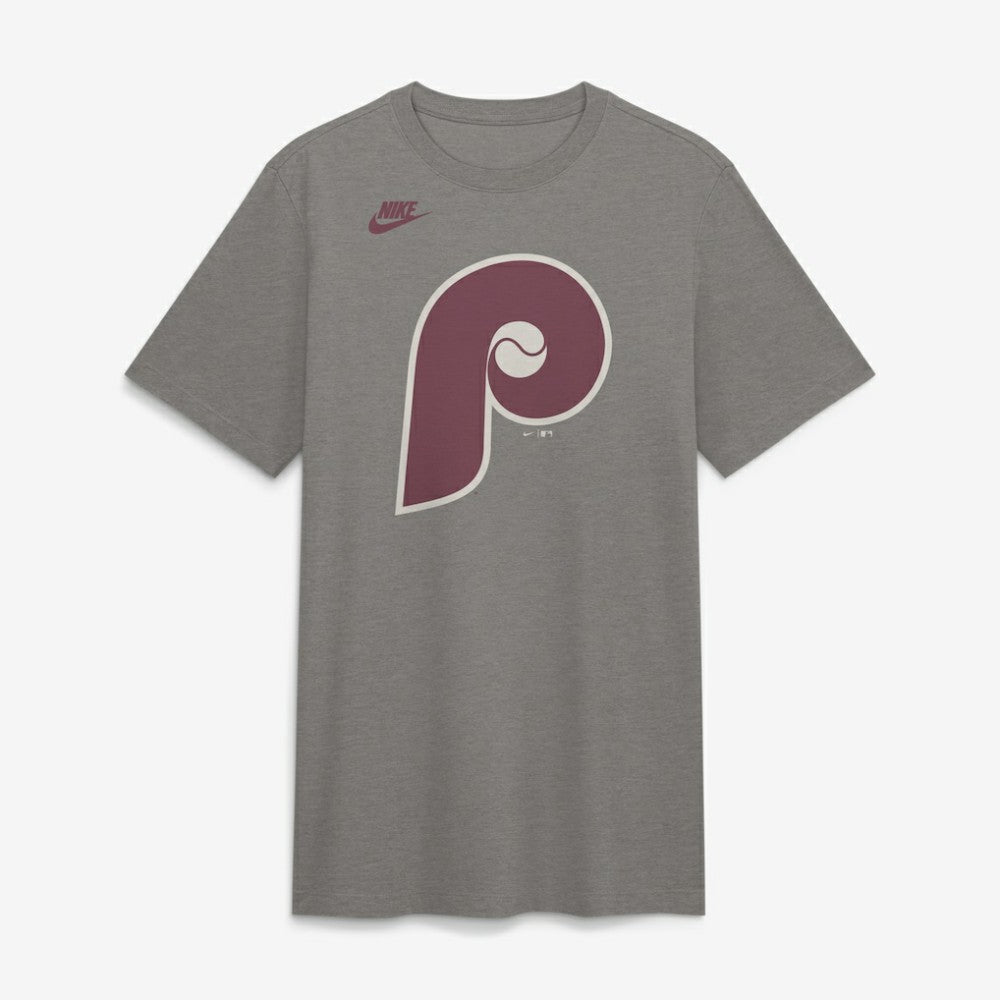 MLB Philadelphia Phillies Nike Cooperstown Logo Tri-Blend T-Shirt