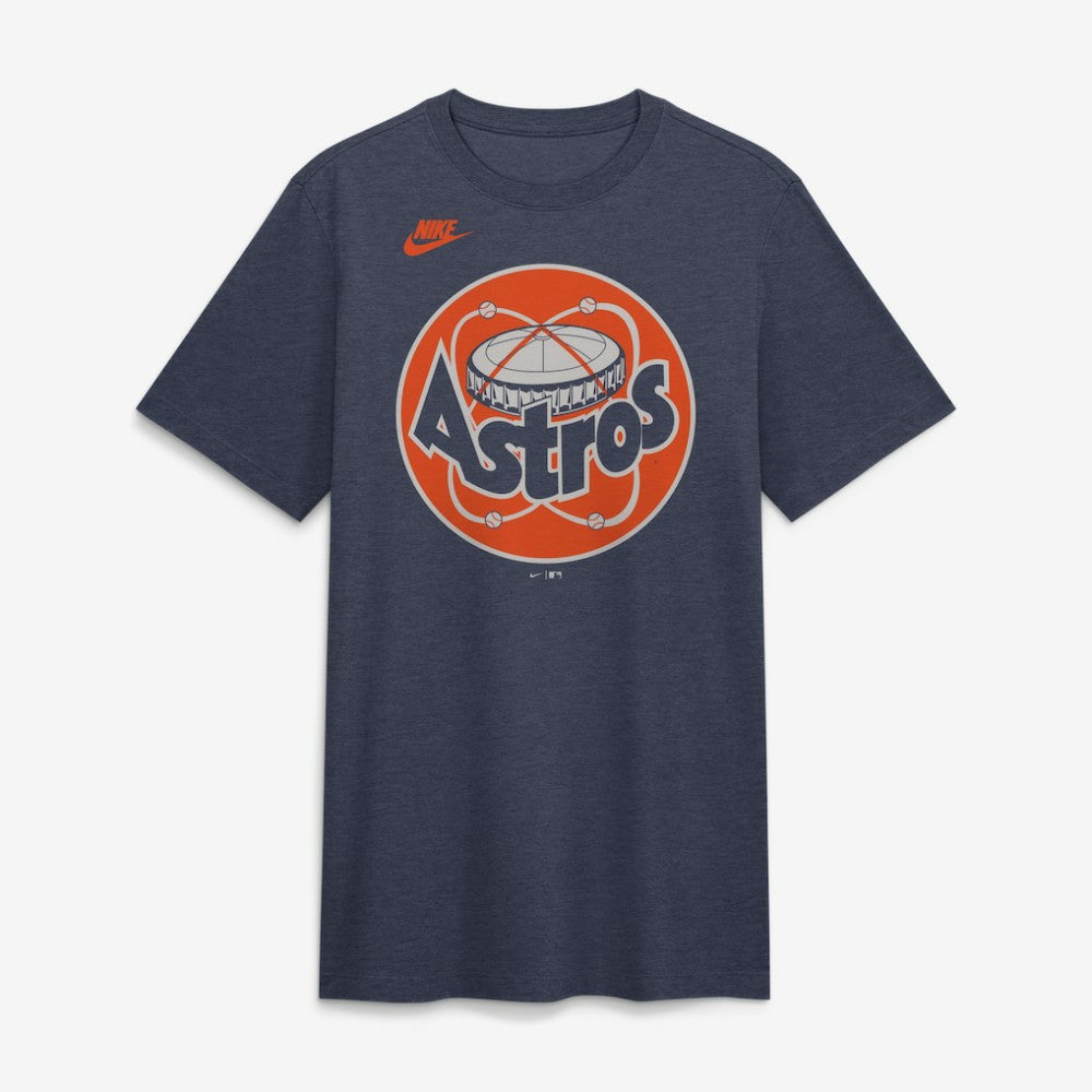 MLB Houston Astros Nike Cooperstown Logo Tri-Blend T-Shirt