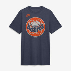 MLB Houston Astros Nike Cooperstown Logo Tri-Blend T-Shirt