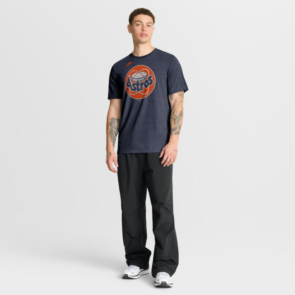 MLB Houston Astros Nike Cooperstown Logo Tri-Blend T-Shirt