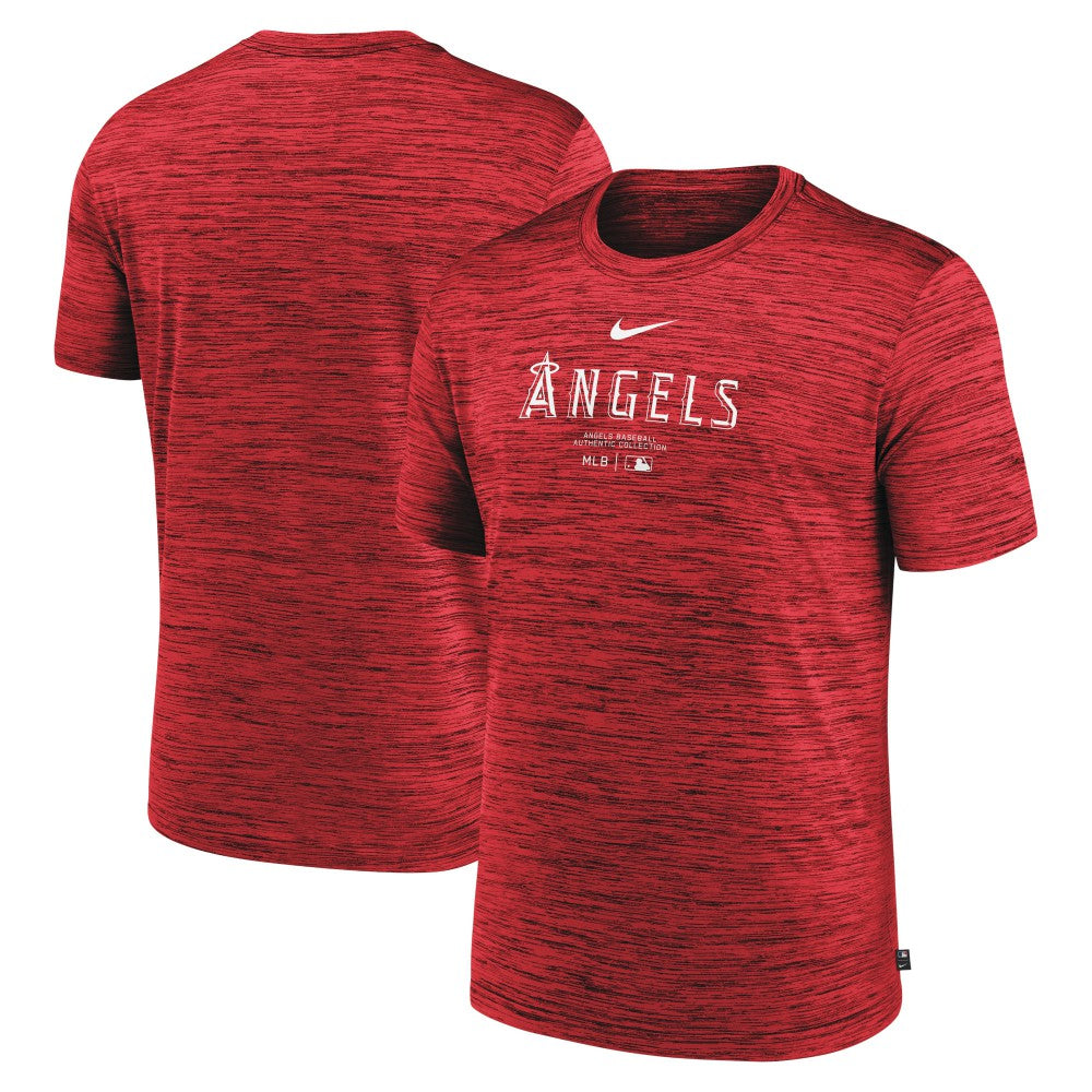 MLB Los Angeles Angels Nike Authentic Collection Velocity Performance Practice T-Shirt